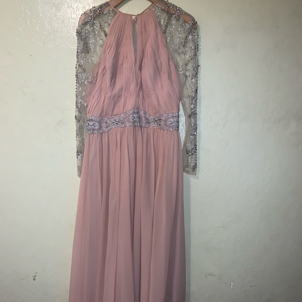 Beautiful light coral formal dress.